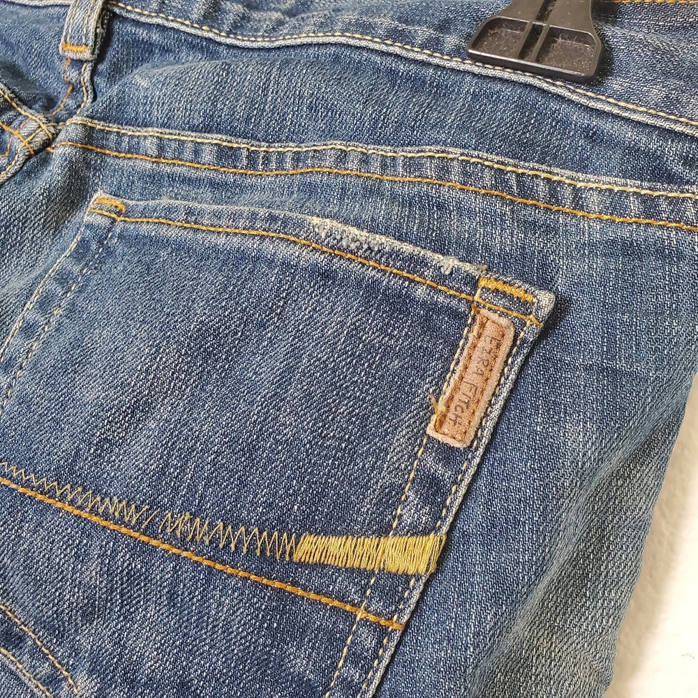 Ezra Fitch Y2K Low Rise Bootcut Jean Size 27 Medium Wash‎ Vintage Denim - Picture 10 of 13